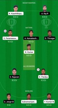 PAT vs KGS Dream11 Prediction - Pondicherry T10